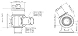 Turbosmart Kompact Dual Port Blow Off Valve 20mm/25mm/34mm