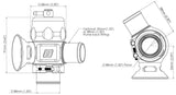 Turbosmart Dual Port Universal Blow Off Valve 32mm