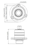 Turbosmart Ford Fiesta ST 1.6L Kompact Shortie Dual Port Blow Off Valve